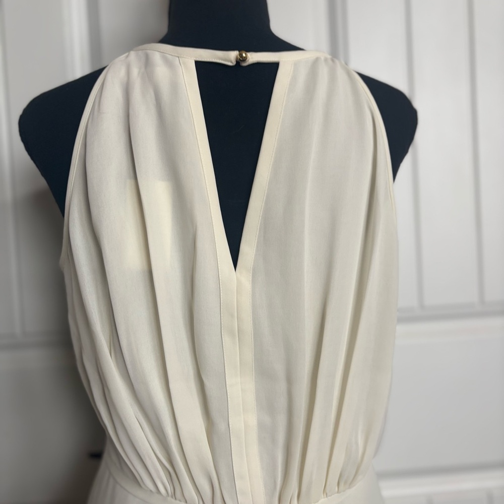 Banana Republic Cream High Low Dress - Picture 5 of 6